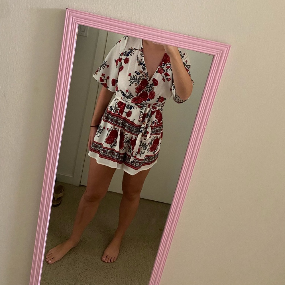 Flower detail romper from Nordstrom, M